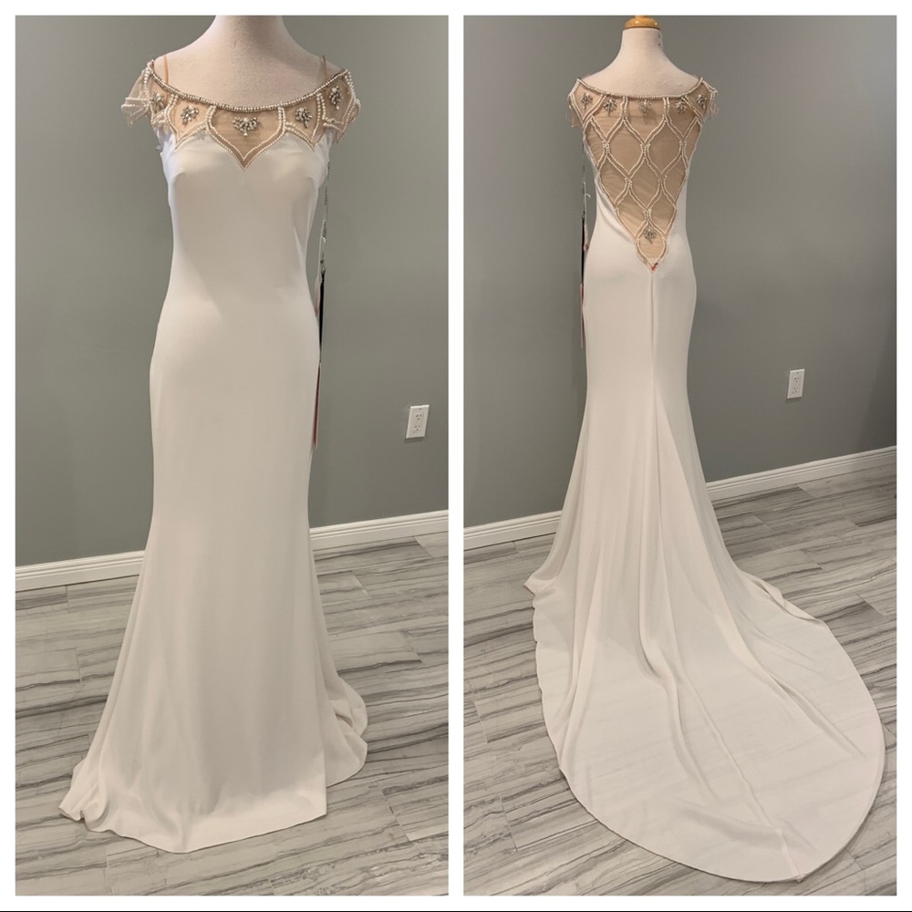 Tarik ediz 50057 cream size 6